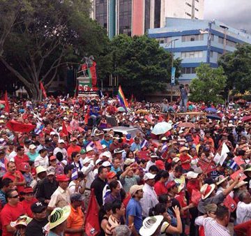 Marcha en Honduras por sexto aniversario de golpe de Estado