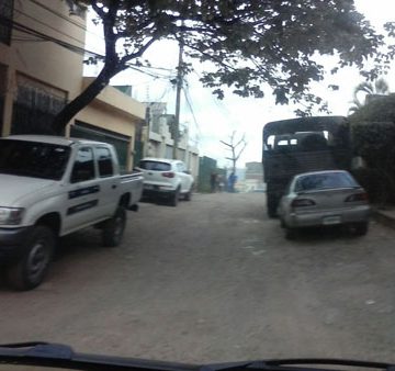 Movimiento militar cerca de Casa Presidencial por marcha de antorchas