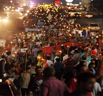 Hondureños a las calles a exigir Comisión Contra la Impunidad
