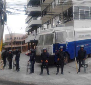 Provocación estatal no impidió movilización de las antorchas Provocación estatal no impidió movilización de las antorchas