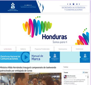 Gobierno de Honduras crea «multiplataforma» mediática para divulgar información