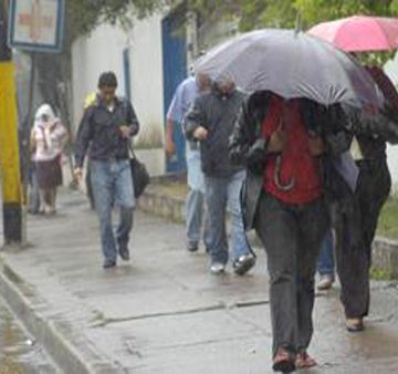 Arreciarán lluvias durante este fin de semana en Honduras