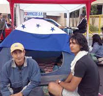 Huelguistas que piden la CICIH podrían ser desalojados