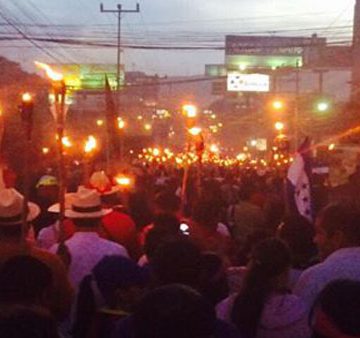 Hondureños a las calles para condenar impunidad y corrupción