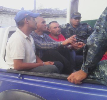 Desalojan y mandan a la cárcel a campesinos en La Paz, Honduras
