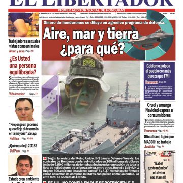 EDITORIAL Y PORTADA EL LIBERTADOR IMPRESO DIC. 2016: “ESTAFA CÓSMICA” EDITORIAL Y PORTADA EL LIBERTADOR IMPRESO DIC. 2016: “ESTAFA CÓSMICA”