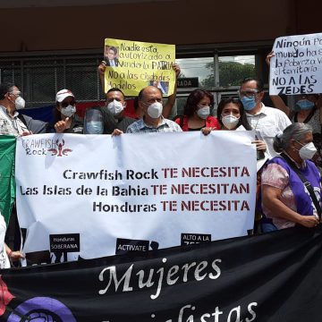 HONDURAS / DEFENSORES DE SOBERANÍA REALIZAN PLANTÓN CONTRA ZEDES HONDURAS / DEFENSORES DE SOBERANÍA REALIZAN PLANTÓN CONTRA ZEDES