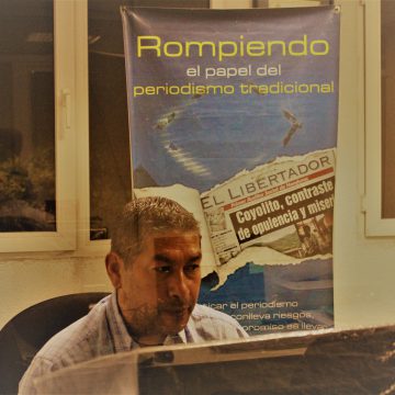 DIRECTOR DE EL LIBERTADOR EXPONE SITUACIÓN DE HONDURAS AL MUNDO