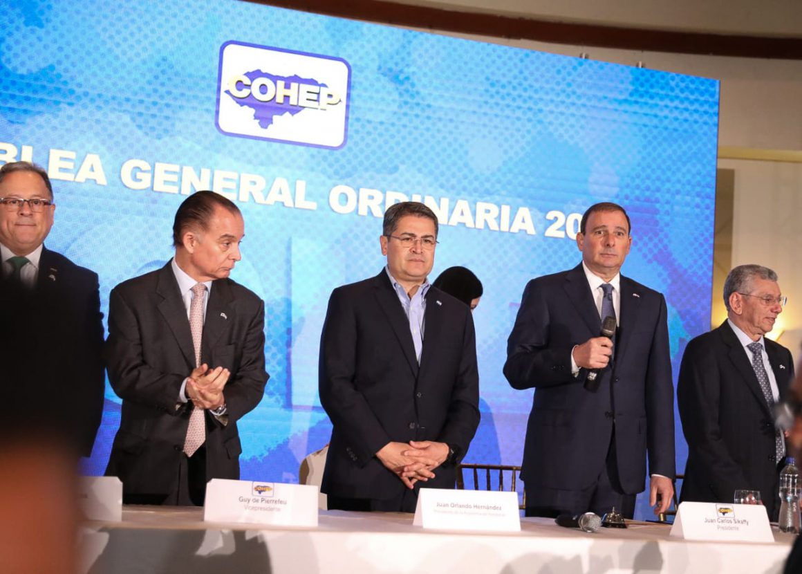 HONDURAS / COHEP ABANDONA A JOH Y RECHAZA SECRETARÍA TRANSPARENCIA