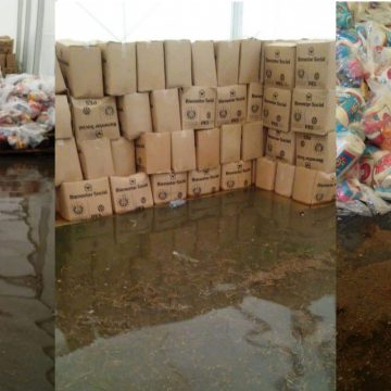 HONDURAS / ¡NEGLIGENCIA! SE INUNDA BODEGA CON AYUDA HUMANITARIA DE EL SALVADOR HONDURAS / ¡NEGLIGENCIA! SE INUNDA BODEGA CON AYUDA HUMANITARIA DE EL SALVADOR