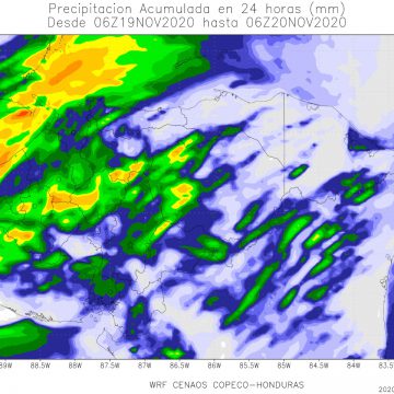 HONDURAS / SE MANTIENE ESTADO DE ALERTA POR LLUVIAS PARA ESTE JUEVES HONDURAS / SE MANTIENE ESTADO DE ALERTA POR LLUVIAS PARA ESTE JUEVES