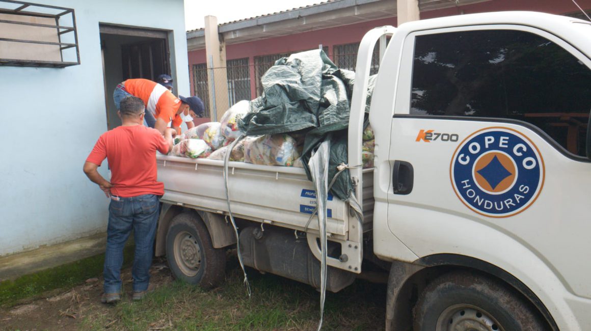 HONDUREÑOS EN EXTERIOR DENUNCIAN QUE COPECO DECOMISA AYUDA HUMANITARIA