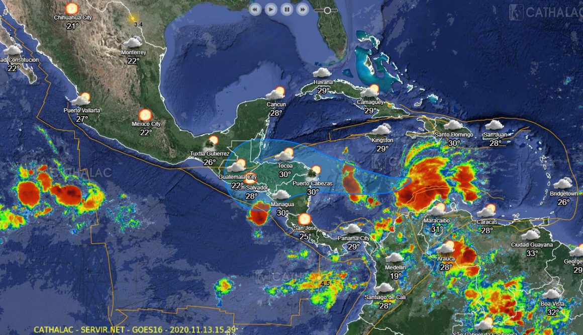 ¡ALERTA! «IOTA» TOCARÍA HONDURAS EL LUNES COMO HURACÁN