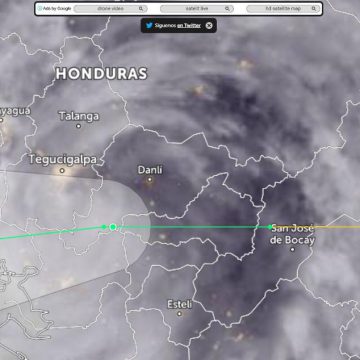 HONDURAS/ IOTA VA AL SUR, OJO DE TORMENTA NO PASARÁ POR CAPITAL HONDURAS/ IOTA VA AL SUR, OJO DE TORMENTA NO PASARÁ POR CAPITAL