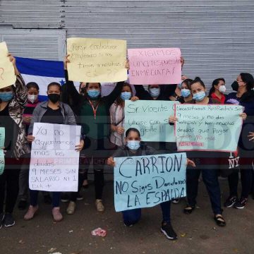 HONDURAS / EMPLEADOS DE “CARRION” A LAS CALLES, EXIGEN REINTEGRO Y MÁS HONDURAS / EMPLEADOS DE “CARRION” A LAS CALLES, EXIGEN REINTEGRO Y MÁS