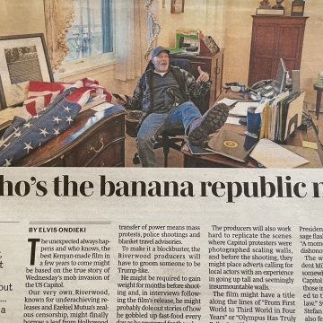 “¿CUÁL ES AHORA LA REPÚBLICA BANANERA?”: PERIÓDICO DE KENIA SE BURLA DE ASALTO AL CAPITOLIO “¿CUÁL ES AHORA LA REPÚBLICA BANANERA?”: PERIÓDICO DE KENIA SE BURLA DE ASALTO AL CAPITOLIO