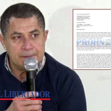 HONDURAS / HERMANO DE “TONY” TAMBIÉN IMPLORA CLEMENCIA AL JUEZ CASTEL