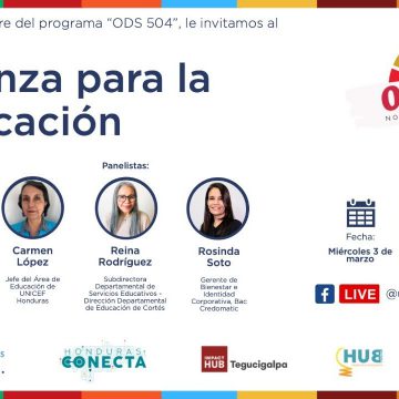 ONU Y UNITEC CLAUSURAN INICIATIVA “DESARROLLO SOSTENIBLE” HONDURAS