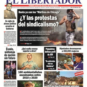 HONDURAS / EDICIÓN ESPECIAL EL LIBERTADOR: DÍA DEL TRABAJADOR HONDURAS / EDICIÓN ESPECIAL EL LIBERTADOR: DÍA DEL TRABAJADOR