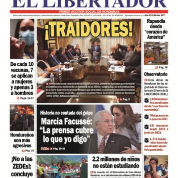 HONDURAS / EDITORIAL Y PORTADA, EL LIBERTADOR: LA MISIÓN Y EL NOMBRE