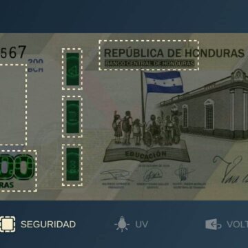 HONDURAS ̸ ¡QUE NO LO TIMEN! CONOZCA SEGURIDAD DE BILLETE DE 200 LEMPIRAS