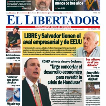 HONDURAS / ¡VEA AHORA! NUEVA EDICIÓN EL LIBERTADOR MENSUAL