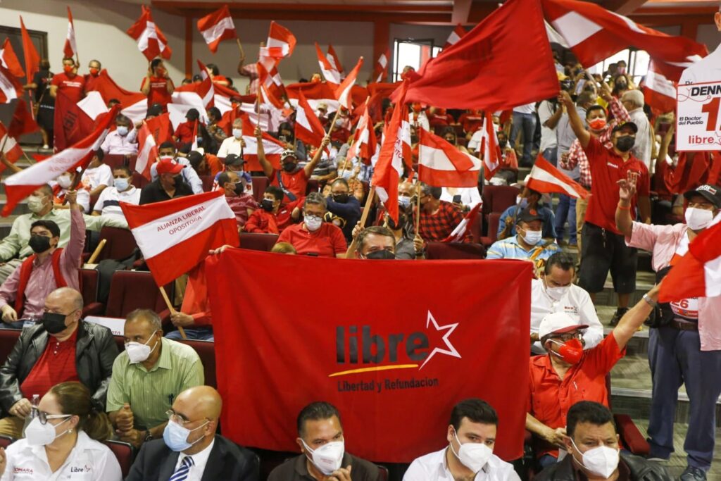 Liberales celebran Unidad opositora con Xiomara Castro como candidata