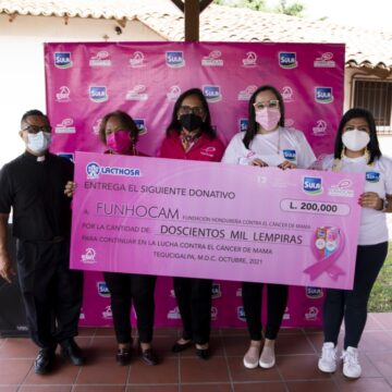 SULA CIERRA “OCTUBRE ROSA” CON DONATIVO A FUNDACIÓN DE HONDUREÑAS