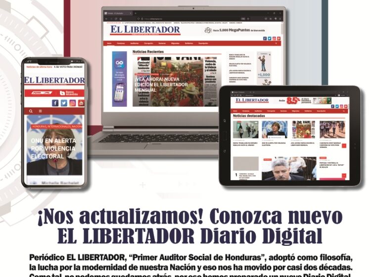 ¡NOS ACTUALIZAMOS PARA USTED! CONOZCA EL LIBERTADOR DIARIO DIGITAL, MODERNO