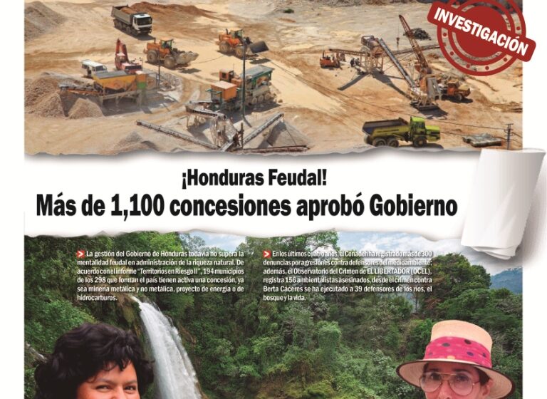 ¡HONDURAS FEUDAL! MÁS DE 1,100 CONCESIONES APROBÓ GOBIERNO