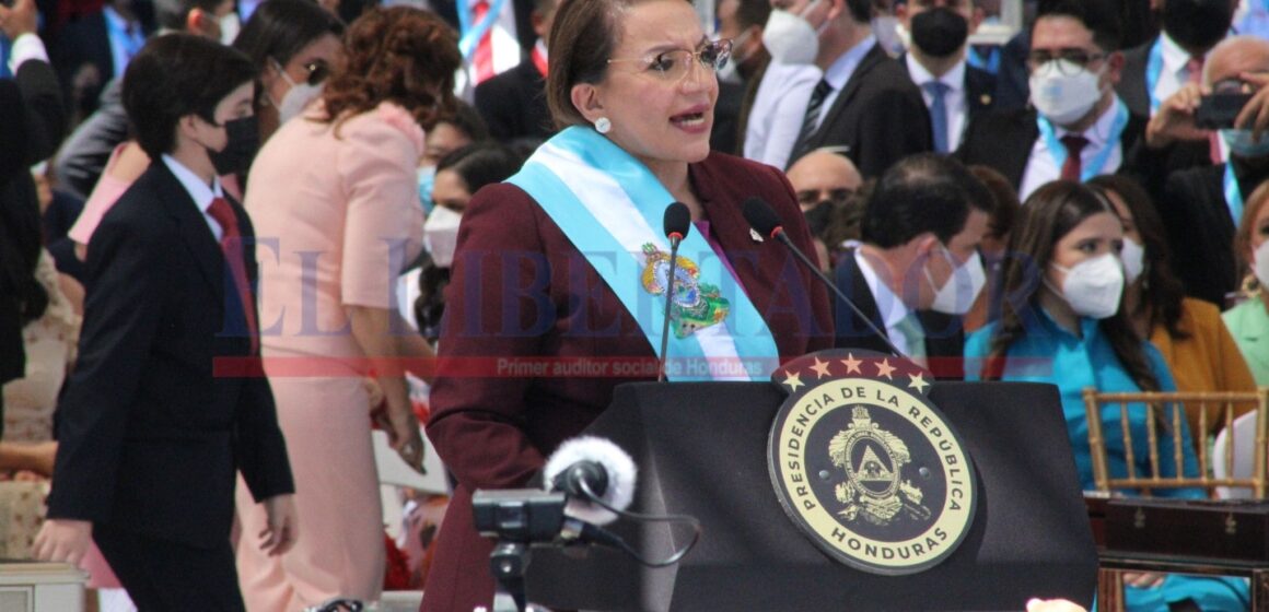 “EL ESTADO DE HONDURAS HA SIDO HUNDIDO ESTOS ÚLTIMOS 12 AÑOS Y LO RECIBO EN BANCARROTA”: PRESIDENTA CASTRO