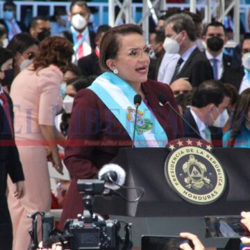 “EL ESTADO DE HONDURAS HA SIDO HUNDIDO ESTOS ÚLTIMOS 12 AÑOS Y LO RECIBO EN BANCARROTA”: PRESIDENTA CASTRO