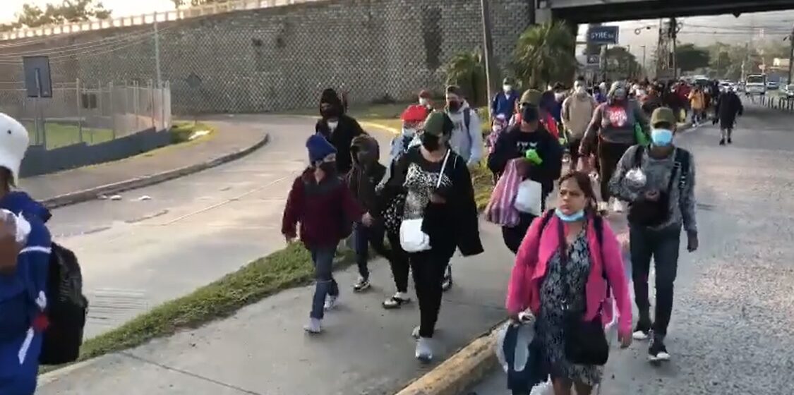 ¡URGENTE! PRIMERA CARAVANA DE 2022 YA PARTIÓ A EEUU