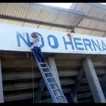 LEMPIRA ABANDONA A JOH, BORRAN SU NOMBRE DE ESTADIO