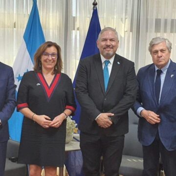 EURODIPUTADOS BUSCAN FORTALECER ALIANZA CON HONDURAS