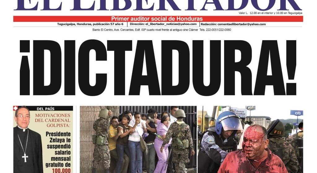 ¡SOLIDARIDAD! GRAVE HONDUREÑO, SÍMBOLO DE LA BRUTALIDAD DURANTE GOLPE DE ESTADO