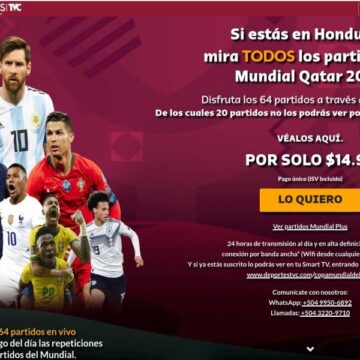 VEA AQUÍ ¡GRATIS EL MUNDIAL! NO A “CATAR PLUS”, FÚTBOL ES PUEBLO