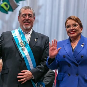 PRESIDENTA CASTRO LIDERA APOYO AL PRESIDENTE DE GUATEMALA BERNARDO ARÉVALO