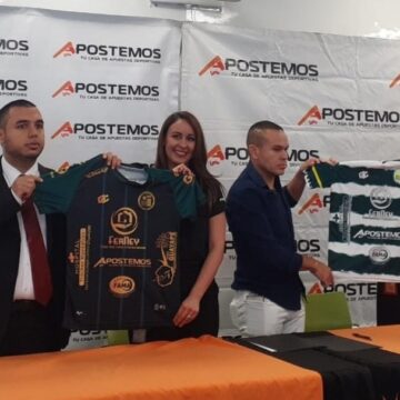 “APOSTEMOS” SE UNE COMO PATROCINADOR AL JUTICALPA FC