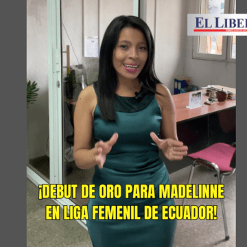 ¡DEBUT DE ORO PARA MADELINNE EN LIGA FEMENIL DE ECUADOR!