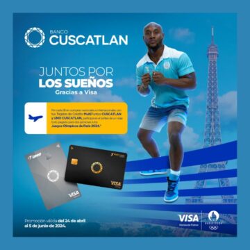 BANCO CUSCATLÁN PREMIA A USUARIO DE TARJETAS MULTIPUNTOS CON ASISTENCIA A JUEGOS OLÍMPICOS BANCO CUSCATLÁN PREMIA A USUARIO DE TARJETAS MULTIPUNTOS CON ASISTENCIA A JUEGOS OLÍMPICOS