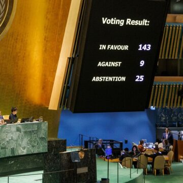 ¡HISTÓRICO! HONDURAS Y 142 NACIONES A FAVOR QUE PALESTINA SEA MIEMBRO DE LA ONU