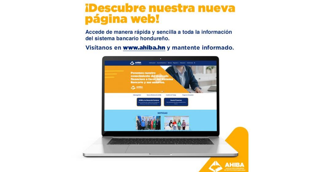 AHIBA PRESENTA NUEVA PLATAFORMA WEB CON INFORMACIÓN DE INTERÉS PARA LOS USUARIOS FINANCIEROS