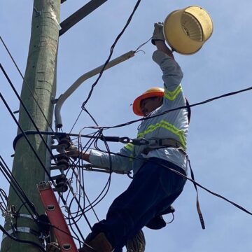 ENEE CONTINUA SU RUTA DE ATENCIÓN ELÉCTRICA INICIANDO PROCESO DE “ALUMBRADO PÚBLICO” EN OCOTEPEQUE