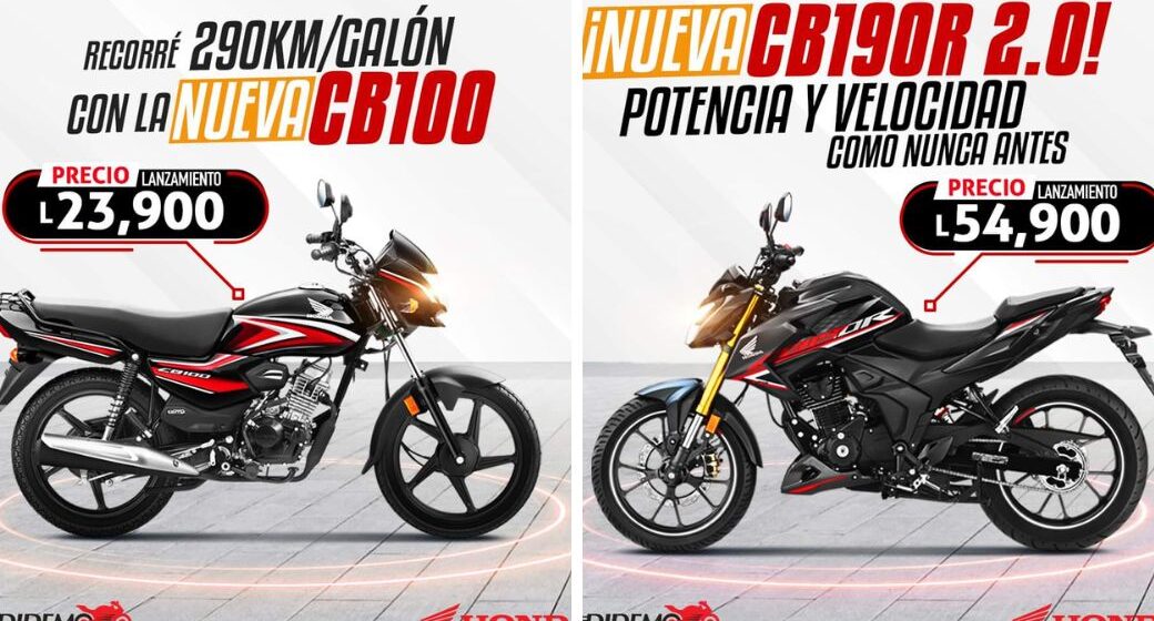 DIDEMO HONDA EN ESTE MES DE JULIO TRAE DOS NUEVOS MODELOS DE MOTOS