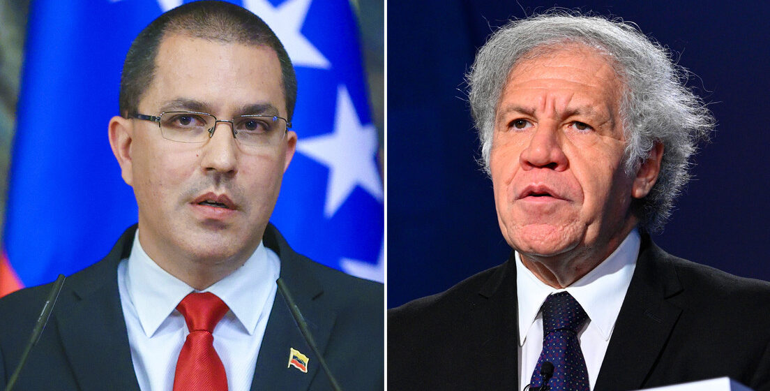 ARREAZA TILDA A ALMAGRO DE «SICARIO GENERAL DE LA OEA» POR SU ARREMETIDA CONTRA VENEZUELA