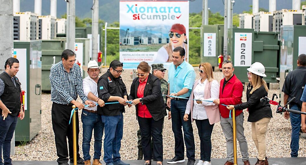 90,000 HONDUREÑOS BENEFICIADOS CON NUEVA PLANTA DE ENERGÍA EN DANLÍ