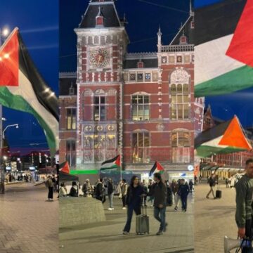 EL LIBERTADOR EUROPA / ÁMSTERDAM PROTESTA CONTRA ISRAEL Y APOYA PALESTINA