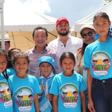 FAO DESTACA PRODUCCIÓN DE ALIMENTOS: “ES MARAVILLOSO VER NIÑOS CULTIVANDO FRUTAS Y VERDURAS”