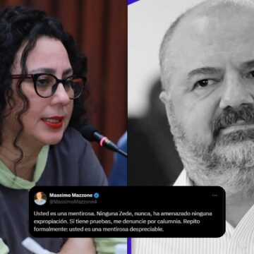 ITALIANO AGREDE A DIPUTADA LIGIA RAMOS: “USTED ES UNA MENTIROSA DESPRECIABLE”